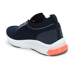 HRX by Hrithik Roshan Men Navy Blue And White Memory Foam Non-Marking Running Shoes image 3