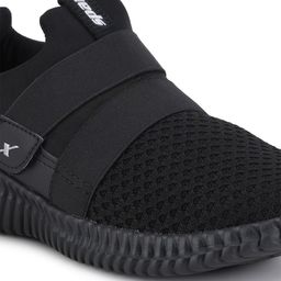 Sparx Men Black Mesh Running Non-Marking Shoes image 5
