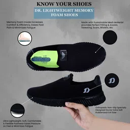 DOCTOR EXTRA SOFT Men Mesh Lightweight Memory Foam Running Shoes image 5