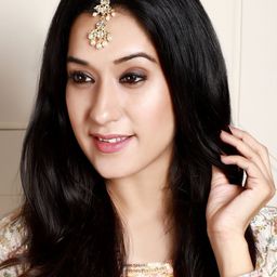 Rubans Women Gold-Plated Handcrafted Pearl Embellished Maang Tikka-45