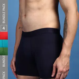 ONN Men Pack Of 4 Assorted Anti-Microbial Trunks-14
