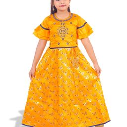 BAESD Girls Embroidered Ready to Wear Lehenga Choli-image-46
