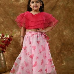 Bella Moda Girls Ready to Wear Lehenga &  Blouse-picture-47