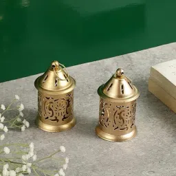iron Small Lantern Gold Iron Hanging Lantern-image-46