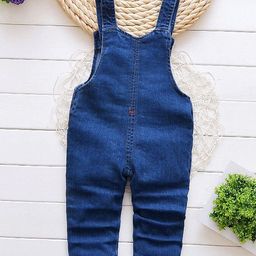 StyleCast x Revolte Infants Printed Cotton Bootcut Dungarees-image-62
