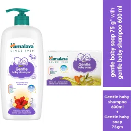Gentle Baby Shampoo, 600ml & Gentle Baby Soap, 75g-image-88