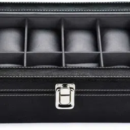 zenwood Rectangular Matte Finish Watch Box image 5