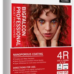 Professional 180 GSM 4R (4X6 Inch) 100 Sheet High Glossy Cast Coated Photo Paper for all Inkjet Printer 4R (102x152mm) 180 gsm Photo Paper-picture-13