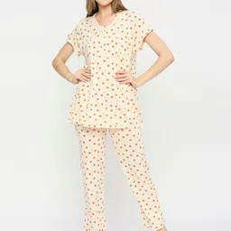 MeeMee Floral Printed Maternity Night Suit-picture-27