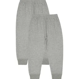 BODYCARE INSIDER Kids Pack of 2 Striped Thermal Bottoms-10
