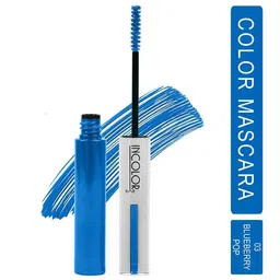 INCOLOR Set of 2 Long Lasting Mascaras 6 ml Each - Blueberry Pop 03 & Orange Zest 04 image 2