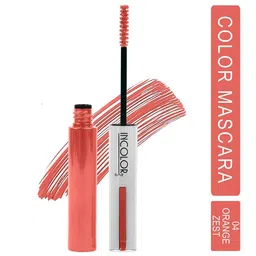INCOLOR Set of 2 Long Lasting Mascaras 6 ml Each - Blueberry Pop 03 & Orange Zest 04 image 3
