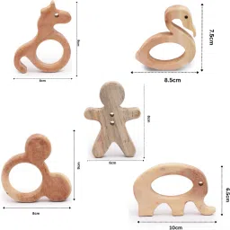 opatoys Combo Wooden neem Teether Teether image 3