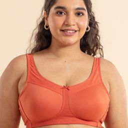 Nykd Women Non Padded Super lift Wireless Minimizer Bra (NYB189)-12