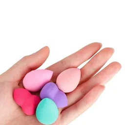 Facejewel Set Of 5 Mini Makeup Sponge Puff-3