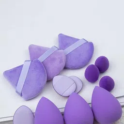 Facejewel Set of 12-Pcs Mini, Big & Finger Sponge Set-48