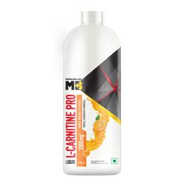 MuscleBlaze Liquid Carnitine PRO - Triple Strength Formula 3300mg,  450 ml  Tangy Orange -94