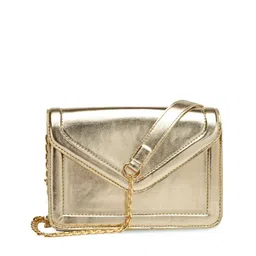 AQUATAN Pu Structured Sling Bag with Envelope Shaped-12