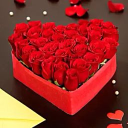 Heart Roses Arrangement-image-63