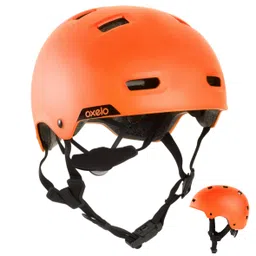 MF540 Skating Skateboarding Scootering Helmet - Neon Orange-image-48