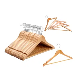 ASH AND ROH Set Of 12Beige Solid Hanger-image-7