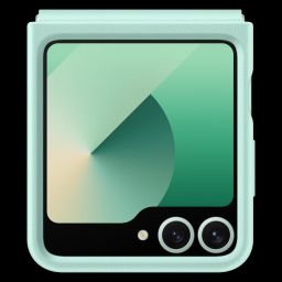 galaxy z flip6 kindsuit case mint-15