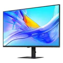 samsung 92.7cm (37) 4k uhd viewfinity s8 monitor with usb-c port, lan port, dp, ergonomic design black image 2