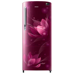 183 l stylish grandé design single door refrigerator rr20c1723r8 peach red-image-43