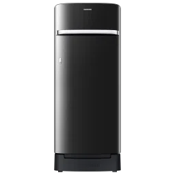 215 l horizontal curve design single door refrigerator rr23d2h23bx prism black-picture-24