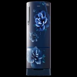 246 l stylish grandé design single door refrigerator rr26c3893cu aura blue-picture-0