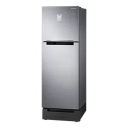 samsung 236 l base stand drawer double door refrigerator rt28c3832s8 silver image 2