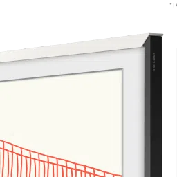 1.08 m modern white customisable bezel for the frame tv (2021) white-image-81