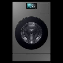 25.0 kg ai enabled washer dryer combo with heat pump technology, wd25db8995bz gray 25.0 kg-34
