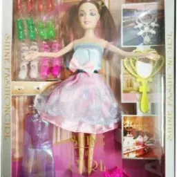 Doll With Accessories (Multicolor)-17