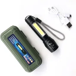 nkl High quality Metal LED COB light ,Super Bright ,Waterproof 3 Light Modes 787 Torch-picture-15
