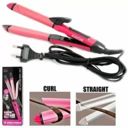 Mr Neat 2 In 1 Hair Straightener And Curler DG@002 Hair Straightener-image-60