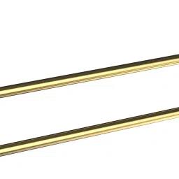 DOUBLE POLE TOWEL SHELF_8042 Gold Towel Holder-image-11
