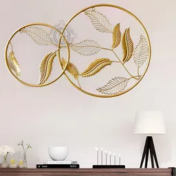DSH Crafting Your Curiosity Beige Metal Ring Wall Hanging-image-68