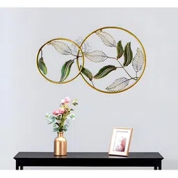 DSH Crafting Your Curiosity Green & Brown Textured Metal Wall Decor-image-67