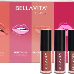 Mini Kiss Proof Liquid Lipstick Gift Box|4X2ML| Smudge-Proof & Long Lasting|-0