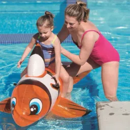 Children's (IND*135) Swimming Float Multicolor Inflatable Pool Accessory-23