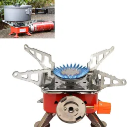 Portable Windproof Folding Camping Stove with Carrying Pouch Stove Camping Iron Gas Lighter-20