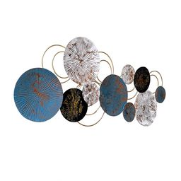 DSH Crafting Your Curiosity Grey & White Designer Metal Wall Hanging-image-76