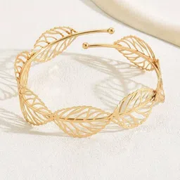 EL REGALO Gold-Plated Armlet Bracelet-image-93