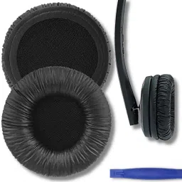 Crysendo Headphone Cushion for Senheiser PX100, 100-II, PXC150, PX200, PXC250 Headphones Over The Ear Headphone Cushion-image-23
