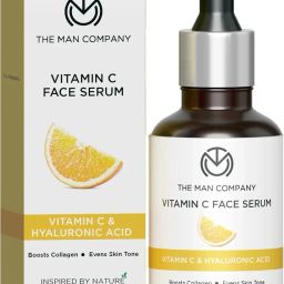 THE MAN COMPANY Vitamin C Face serum with 40% Hyaluronic Acid for Brightening and AntiAging-5