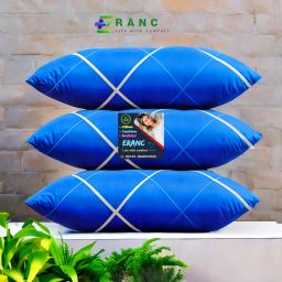 LUXURY Polyester Fibre Abstract Sleeping Pillow Pack of 3-image-77
