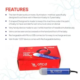 otica Pediatric LED O Shape Vein Finder OCPD11 Torch image 5