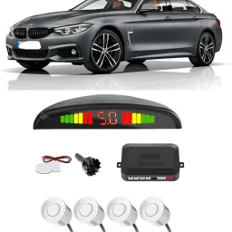 PKNA0695 White Car Reverse Parking Sensor with LED Display 4 Sensor PKNA0695 Parking Sensor-image-17
