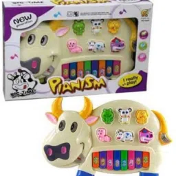 fabofly Cow shaped Keyboard Piano Learning Toy with different sound for Kids image 2